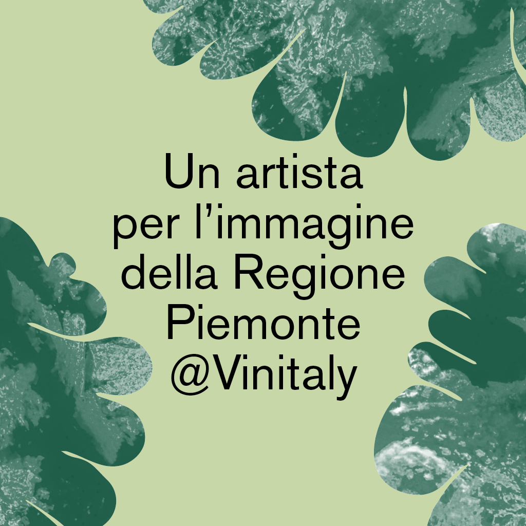 An artist for the image of the Regione Piemonte @Vinitaly